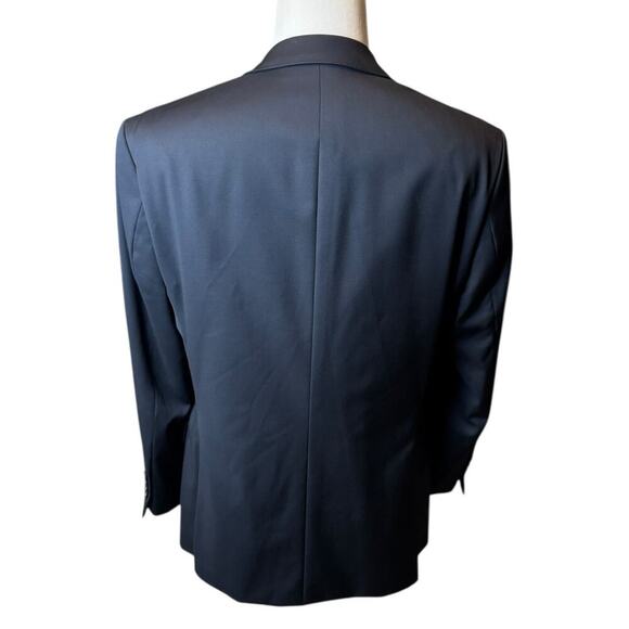 HUGO BOSS Pasolini Movie Super 100 Navy Blue Sport Coat Blazer Wool 40R 2 Button - Picture 5 of 11